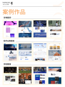 为科技、时髦、行业供给沉浸式官网处理方案